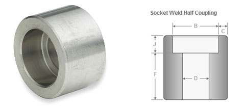 Socket Weld Half Coupling